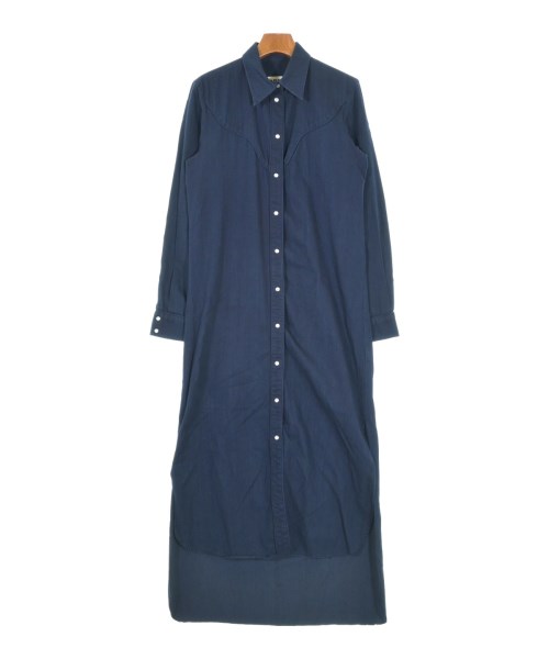 MM6(エムエムシックス)シャツワンピース 紺 サイズ:38(S位)/2200640973018