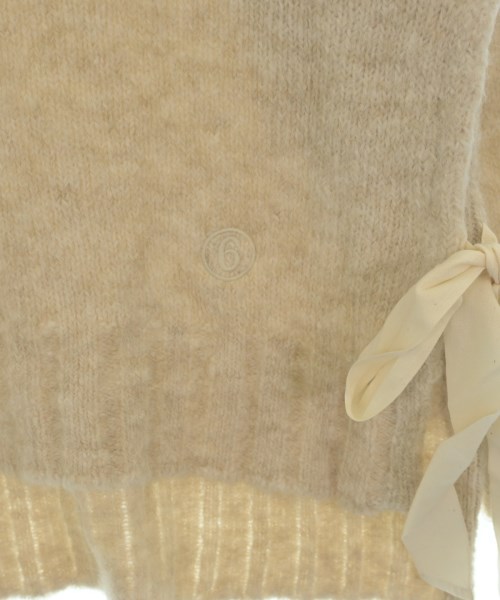 MM6（エムエムシックス）ニット・セーター ベージュ サイズ:M レディース/2200625757275