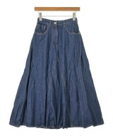 MM6（エムエムシックス）ロング・マキシ丈スカート 紺 サイズ:38(S位) レディース/2200627283048