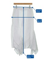 MM6（エムエムシックス）ロング・マキシ丈スカート 白 サイズ:40(M位) レディース/2200641408052