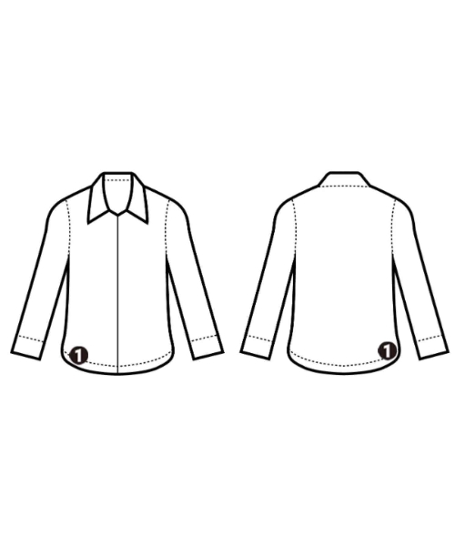 MM6（エムエムシックス）カジュアルシャツ グレー サイズ:38(S位) レディース/2200640443016