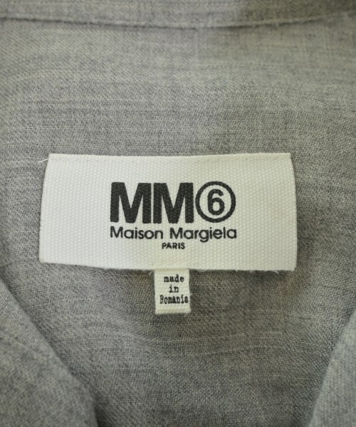 MM6（エムエムシックス）カジュアルシャツ グレー サイズ:38(S位) レディース/2200640443016
