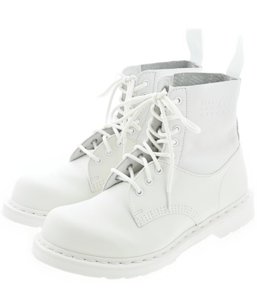 MM6(エムエムシックス)ブーツ 白 サイズ:UK9(27.5cm位)/2200642299024