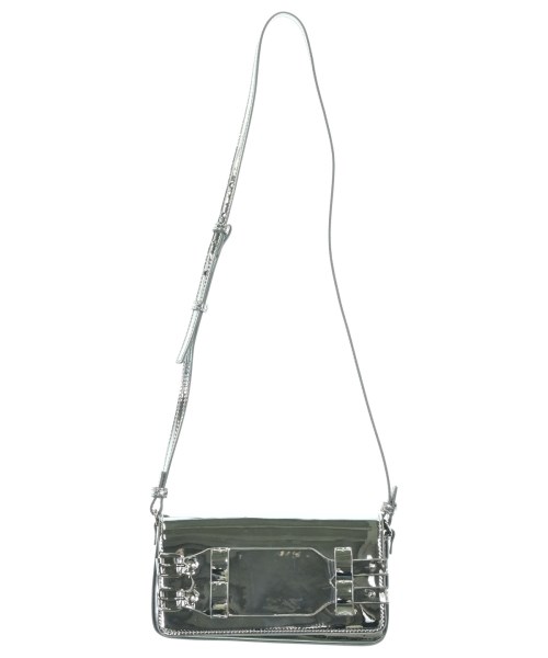 MM6(エムエムシックス)ショルダーバッグ シルバー サイズ:-/2200642299116
