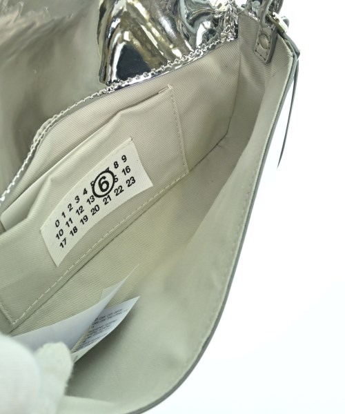 MM6（エムエムシックス）ショルダーバッグ シルバー サイズ:- レディース/2200642299116