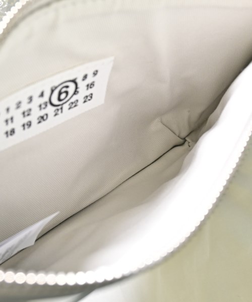 MM6（エムエムシックス）クラッチバッグ シルバー サイズ:- レディース/2200642299130