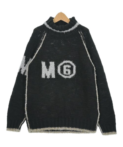MM6(エムエムシックス)ニット・セーター 黒 サイズ:160(15T-16T)/2200642813022