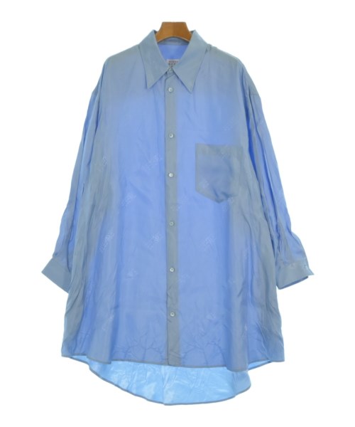 MM6（エムエムシックス）カジュアルシャツ 青 サイズ:S レディース