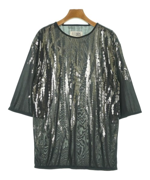 MM6(エムエムシックス)ブラウス 黒 サイズ:S/2200633796167