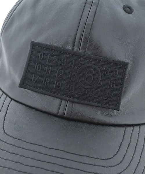 MM6（エムエムシックス）キャップ 黒 サイズ:3 レディース/2200642636157