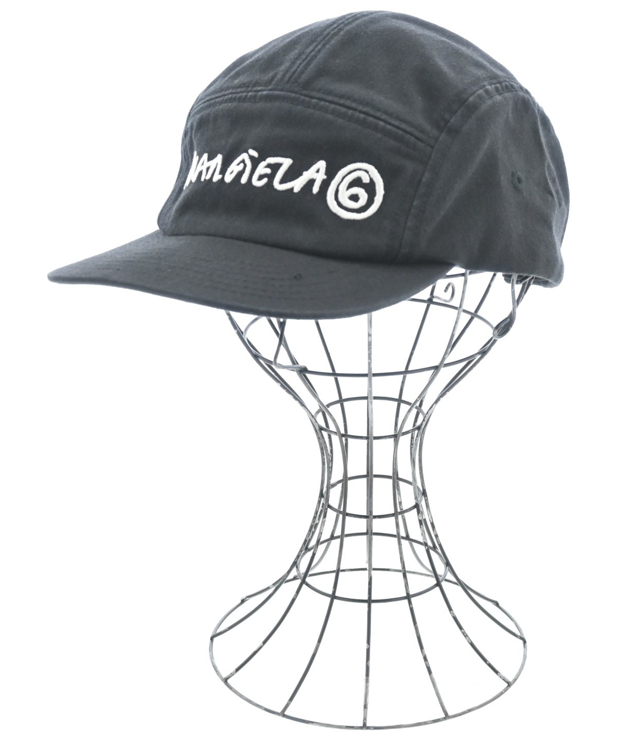 MM6（エムエムシックス）キャップ 黒 サイズ:3 レディース
