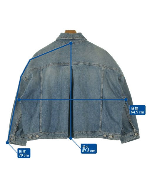 MM6（エムエムシックス）デニムジャケット 青 サイズ:L レディース/2200622224015