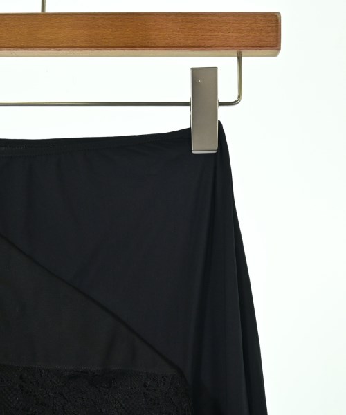 MM6（エムエムシックス）ロング・マキシ丈スカート 黒 サイズ:XS レディース/2200622586076