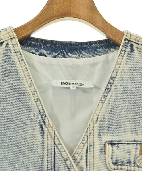 MM6（エムエムシックス）ベスト 青 サイズ:40(M位) レディース/2200623034170