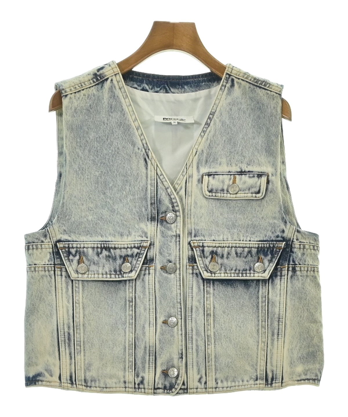 MM6』エムエムシックス (40) カットオフ デニムベスト MM6』エムエム