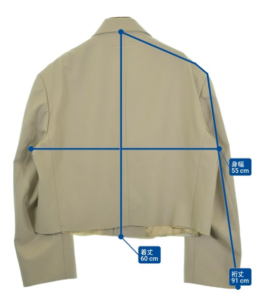 MM6（エムエムシックス）カジュアルジャケット カーキ サイズ:M レディース/2200623290040