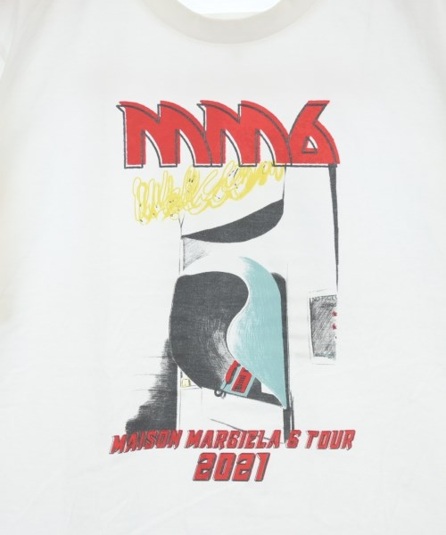 MM6（エムエムシックス）Tシャツ・カットソー 白 サイズ:M レディース/2200624580058