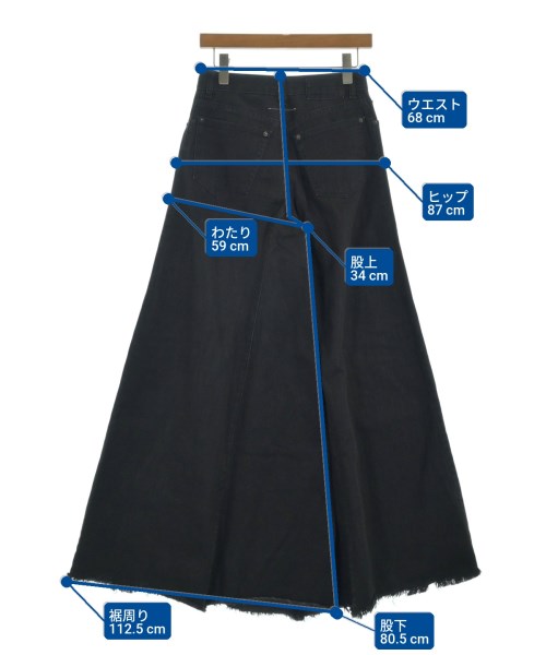 MM6（エムエムシックス）その他 黒 サイズ:36(XS位) レディース/2200624644088