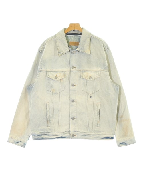 MM6(エムエムシックス)デニムジャケット 白 サイズ:48(XXL位)/2200625240043