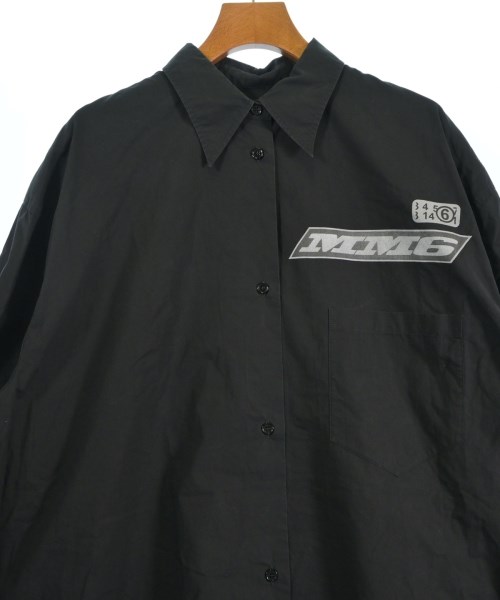 MM6（エムエムシックス）カジュアルシャツ 黒 サイズ:S レディース/2200625774043
