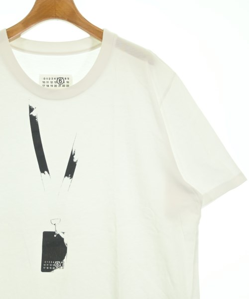 MM6（エムエムシックス）Tシャツ・カットソー 白 サイズ:XXL レディース/2200618360345