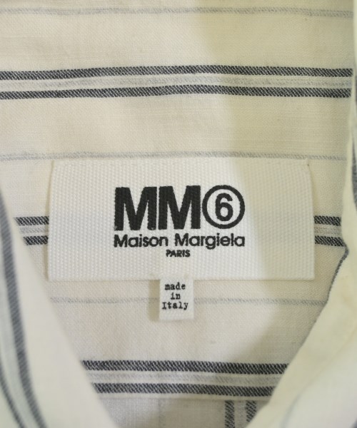 MM6（エムエムシックス）シャツワンピース 白 サイズ:36(XS位) レディース/2200627933028