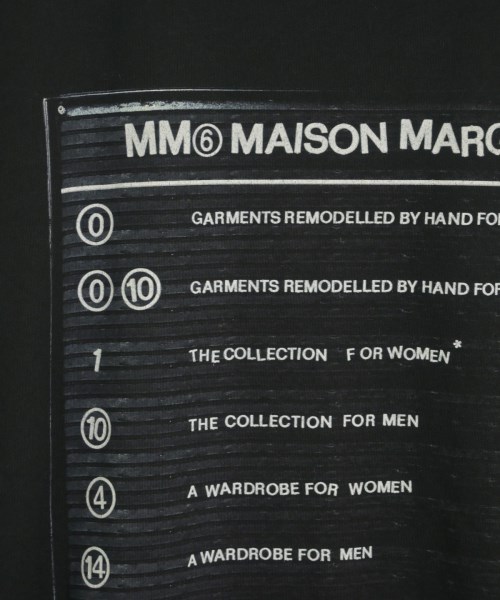 MM6（エムエムシックス）Tシャツ・カットソー 黒 サイズ:L メンズ/2200631998075