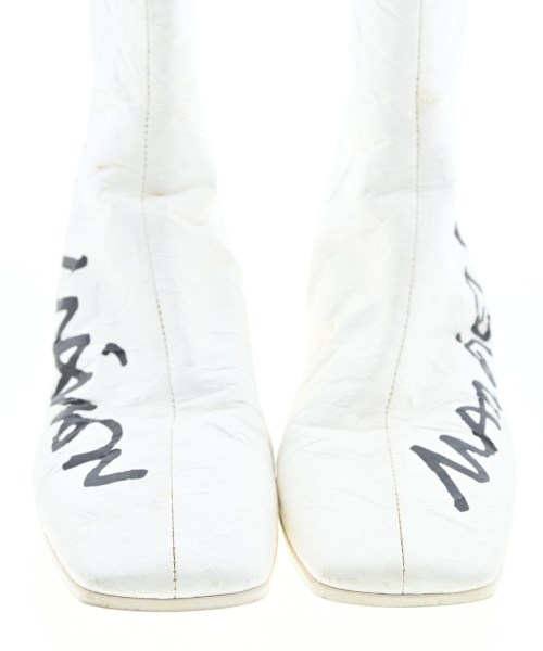 MM6（エムエムシックス）ブーツ 白 サイズ:EU38(24.5cm位) レディース/2200632229017