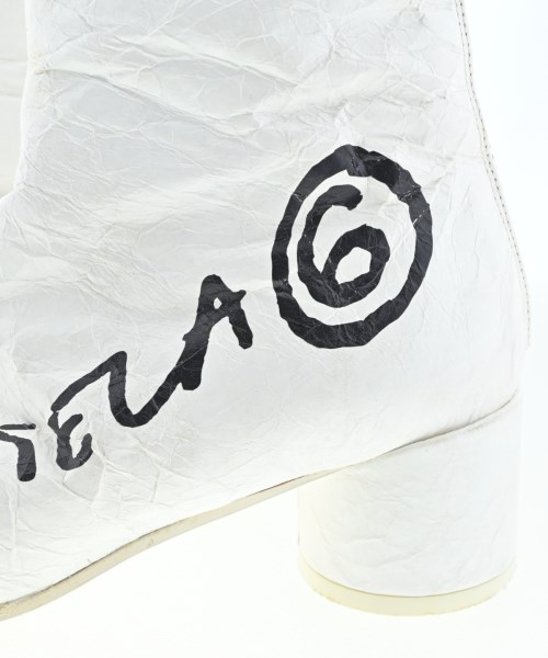 MM6（エムエムシックス）ブーツ 白 サイズ:EU38(24.5cm位) レディース/2200632229017