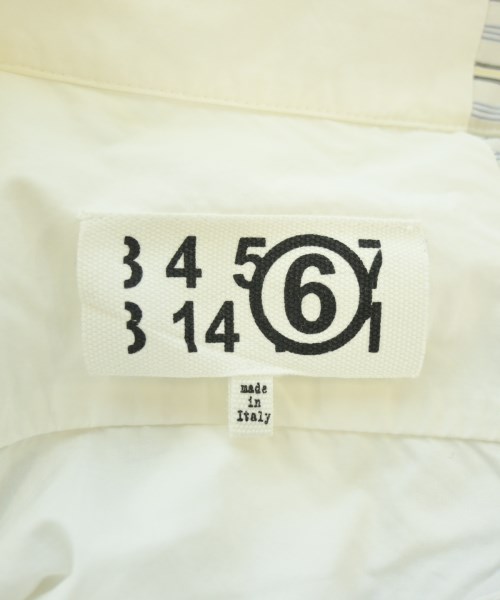 MM6（エムエムシックス）カジュアルシャツ 白 サイズ:40(M位) レディース/2200633056049