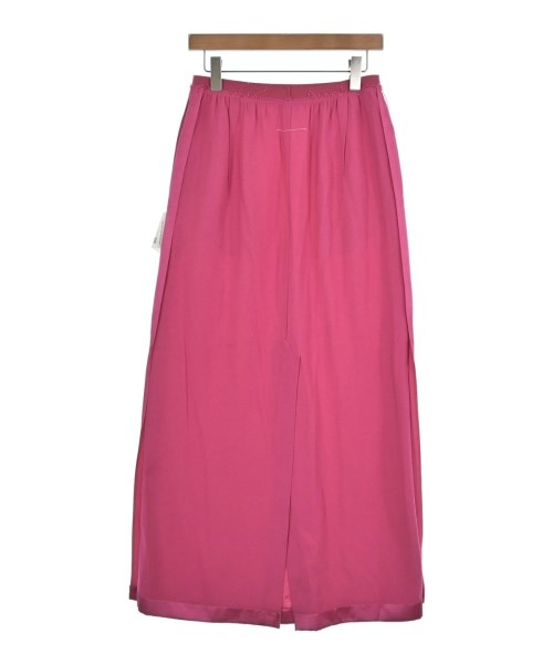 MM6（エムエムシックス）ロング・マキシ丈スカート ピンク サイズ:42(M位) レディース/2200622927039