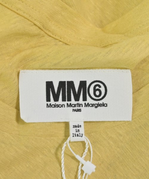 MM6（エムエムシックス）Tシャツ・カットソー 黄 サイズ:S レディース/2200607649086