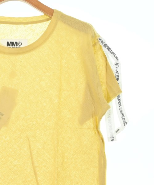MM6（エムエムシックス）Tシャツ・カットソー 黄 サイズ:S レディース/2200607649086