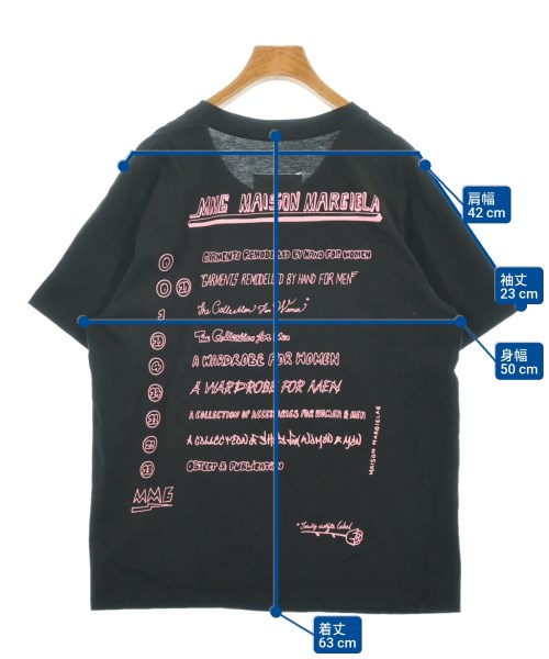 MM6（エムエムシックス）Tシャツ・カットソー 黒 サイズ:S レディース/2200610917042