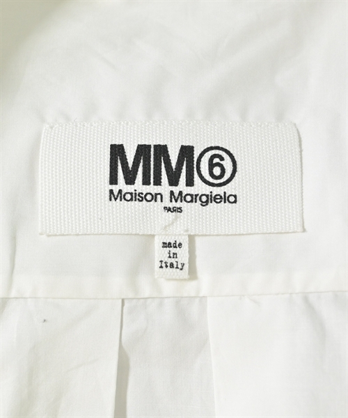 MM6（エムエムシックス）シャツワンピース 白 サイズ:40(M位) レディース/2200601059072