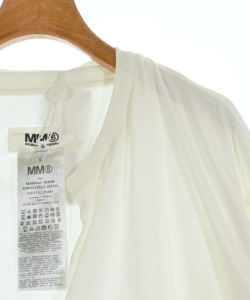 MM6（エムエムシックス）Tシャツ・カットソー 白 サイズ:S レディース/2200617571032