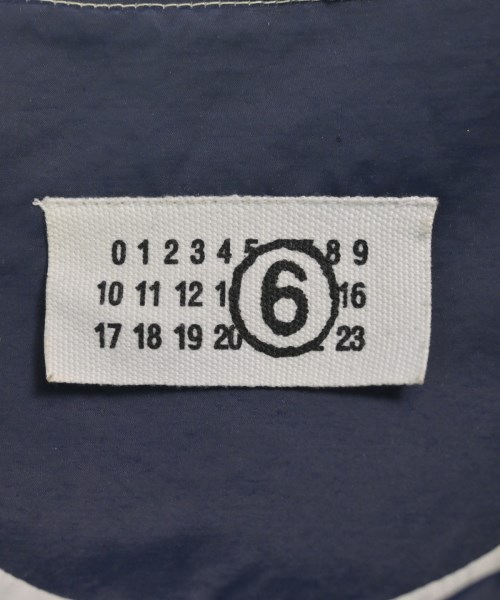 MM6（エムエムシックス）ノーカラージャケット 紺 サイズ:40(M位) レディース/2200617863014