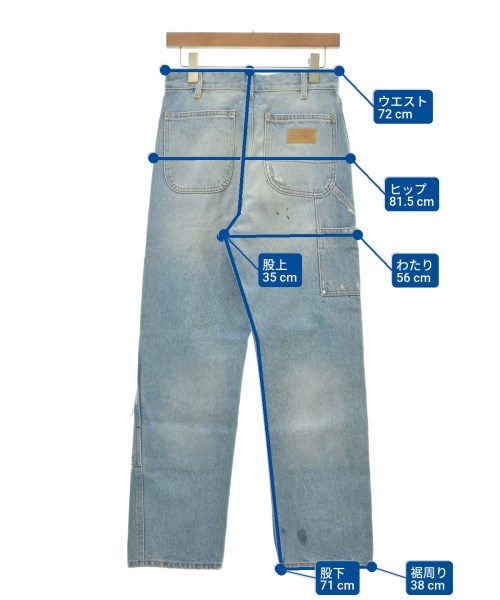 MM6（エムエムシックス）デニムパンツ 青 サイズ:24(S位) レディース/2200618566051