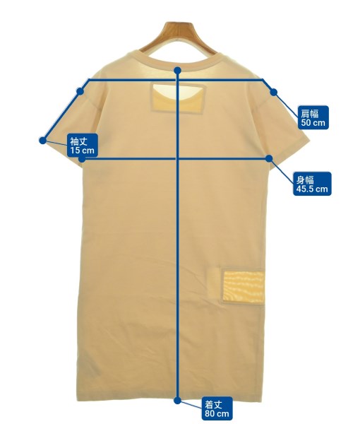MM6（エムエムシックス）Tシャツ・カットソー ベージュ サイズ:M レディース/2200619392055