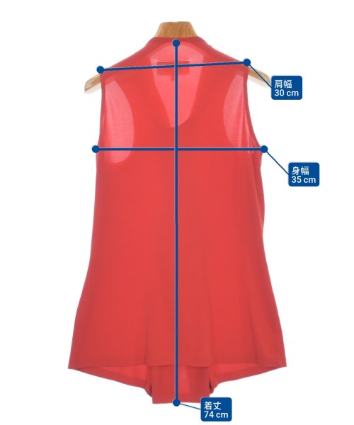 MM6（エムエムシックス）カジュアルシャツ 赤 サイズ:S レディース/2200609980729