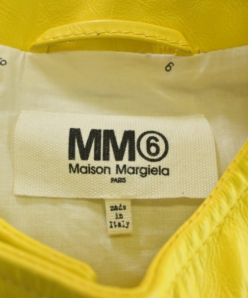 MM6（エムエムシックス）ライダース 黄 サイズ:40(M位) レディース/2200621220018