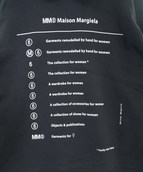 MM6（エムエムシックス）パーカー 黒 サイズ:F レディース/2200596872014