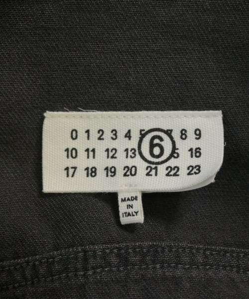 MM6（エムエムシックス）デニムジャケット 黒 サイズ:38(S位) レディース/2200671125011