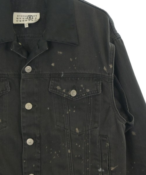 MM6（エムエムシックス）デニムジャケット 黒 サイズ:38(S位) レディース/2200671125011