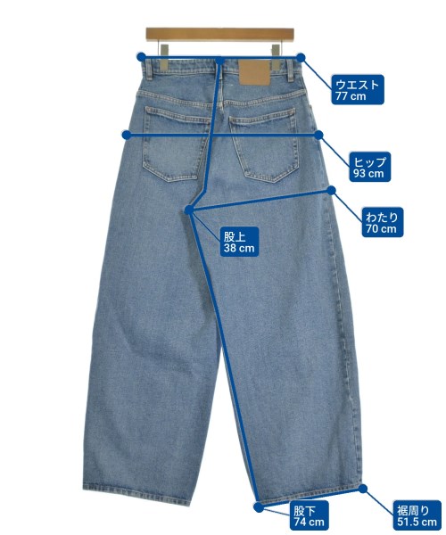 MM6（エムエムシックス）デニムパンツ 青 サイズ:30(M位) メンズ/2200673721136