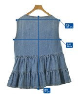 MM6（エムエムシックス）カジュアルシャツ 青 サイズ:38(M位) レディース/2200657934040