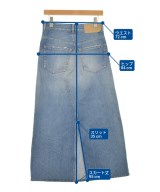 MM6（エムエムシックス）ロング・マキシ丈スカート 青 サイズ:42(M位) レディース/2200674306011