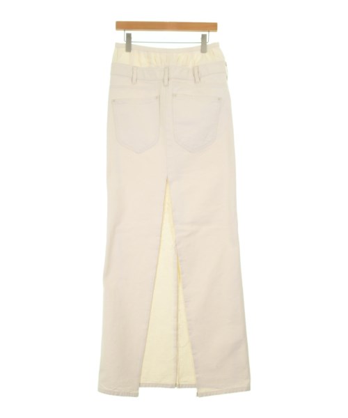 MM6（エムエムシックス）ロング・マキシ丈スカート 白 サイズ:40(M位) レディース/2200674306028