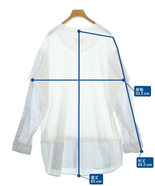 MM6（エムエムシックス）Tシャツ・カットソー 白 サイズ:M レディース/2200674202405