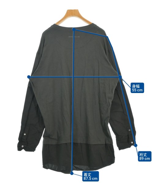 MM6（エムエムシックス）Tシャツ・カットソー グレー サイズ:L レディース/2200674202535